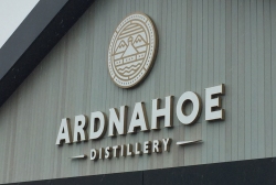 Ardnahoe distillery in May 2019
