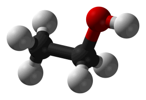 Ethanol molecule - image from Wikipedia