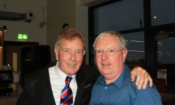 Jim McEwan and me in May 2019